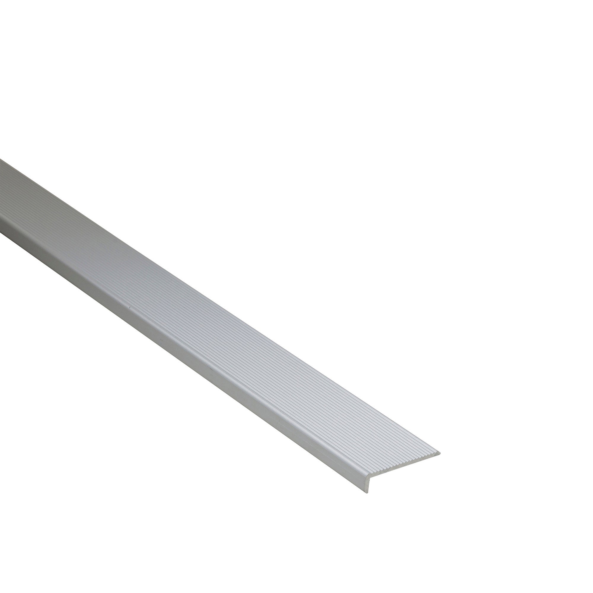 Kątownik schodowy aluminiowy srebrny 25x5x1.6mm 1m 