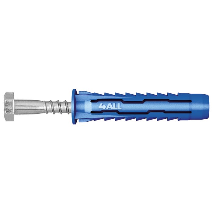Kołek uniwersalny 4ALL 12x60 mm z wkrętem (4 szt.)