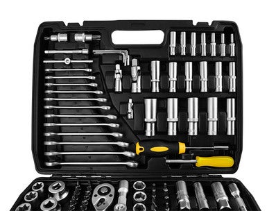 Zestaw kluczy 219 elementów 1/2", 3/8", 1/4" - TOPEX 38D853 7