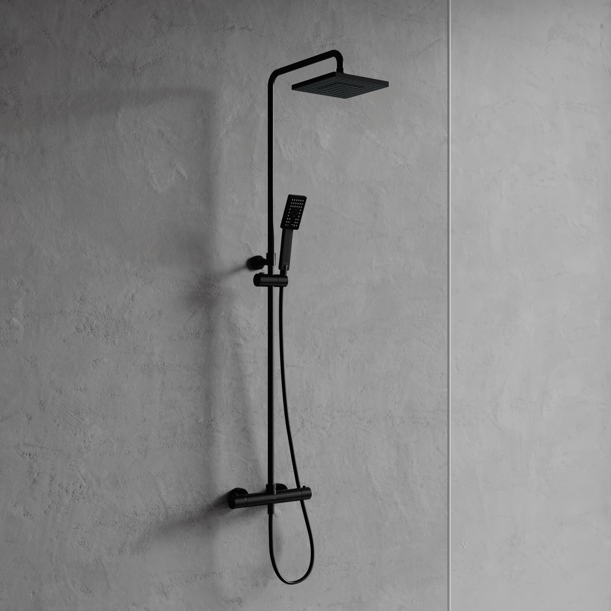 Kolumna prysznicowa z baterią termostatyczną Omnires Yosemite Y1244JBL 1