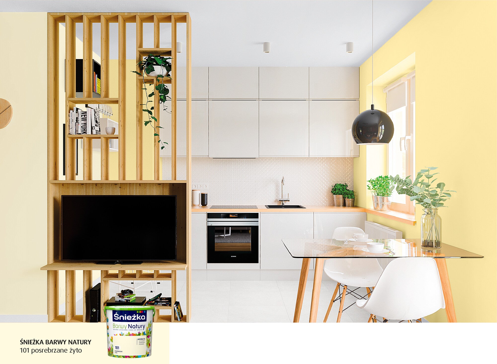 Farba Barwy Natury posrebrzane żyto 2,5l 1