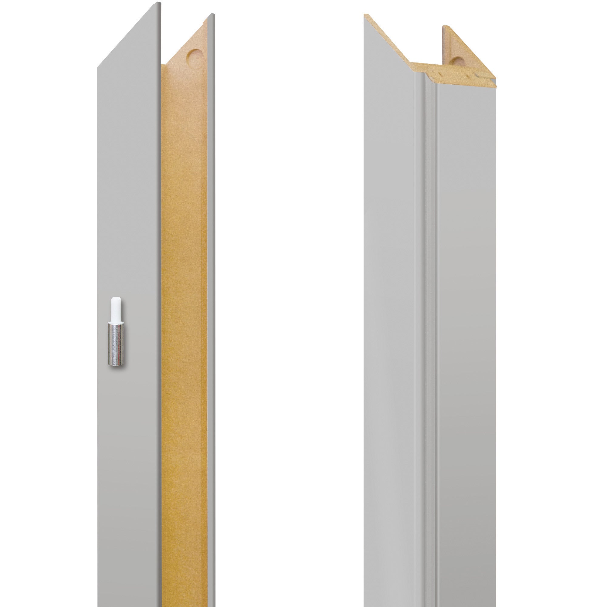 Baza prawa ościeżnicy regulowanej 120-140 popielaty