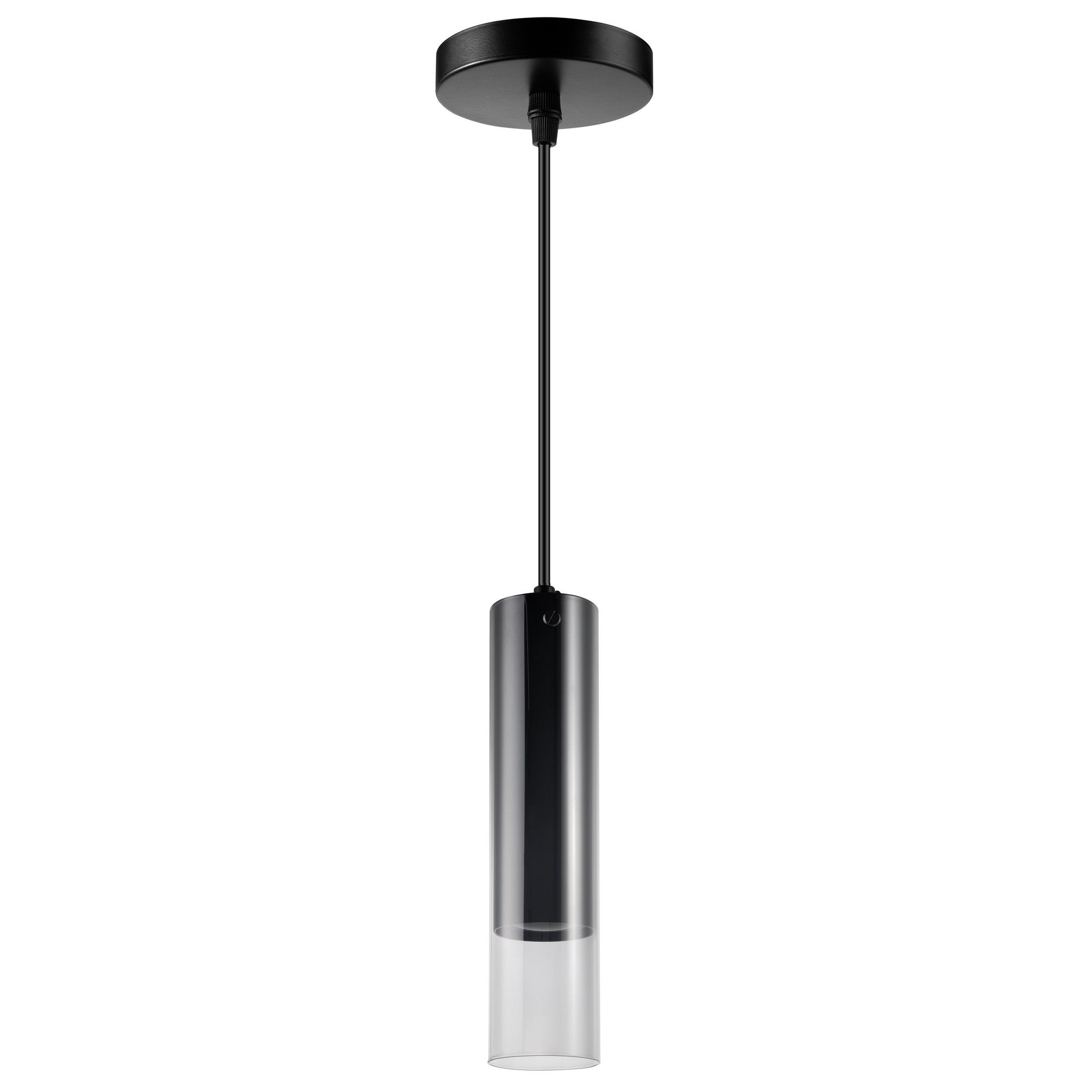 Lampa wisząca Smoky 1xGU10 czarna