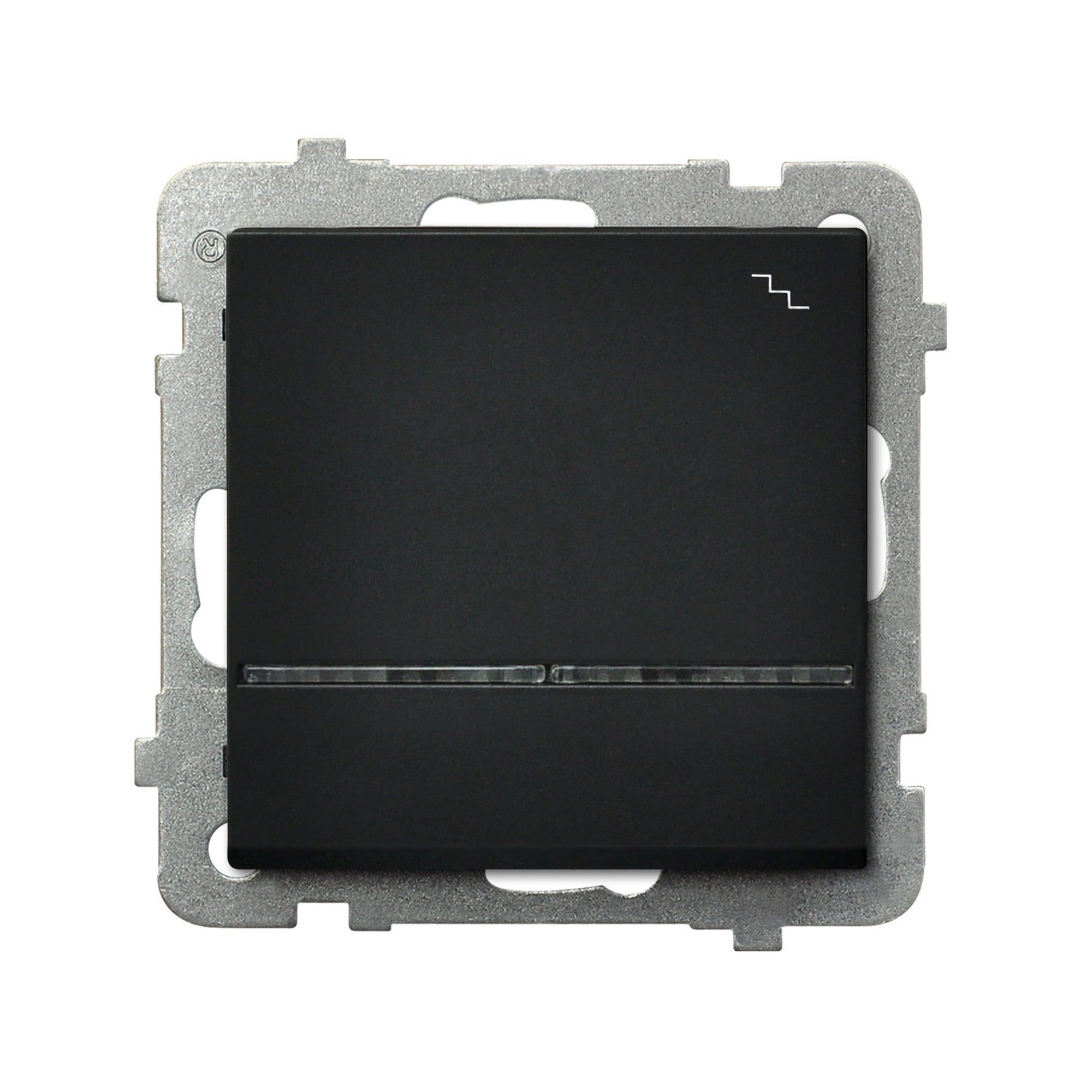 Ospel Sonata czarny łącznik schodowy podświetlany