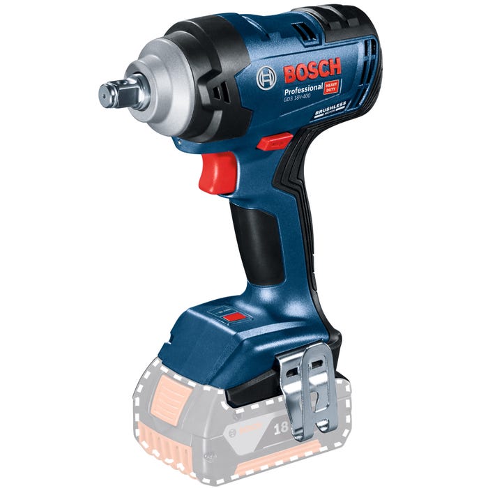 Klucz udarowy 1/2" 18V 400Nm GDS 18V-400 Bosch / bez aku