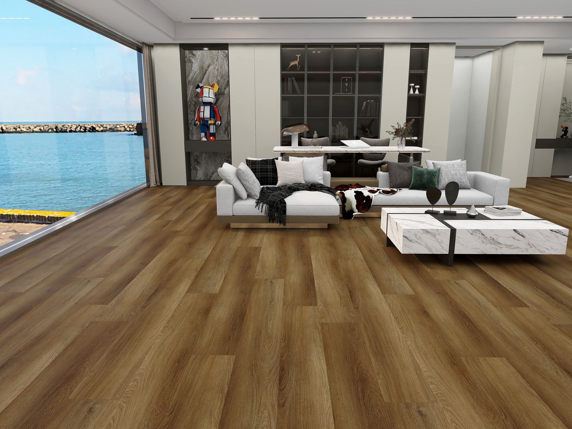 Panel winylowy SPC Dąb Vito kl.33 4mm op. 2,196 m2 wodoodporny 1