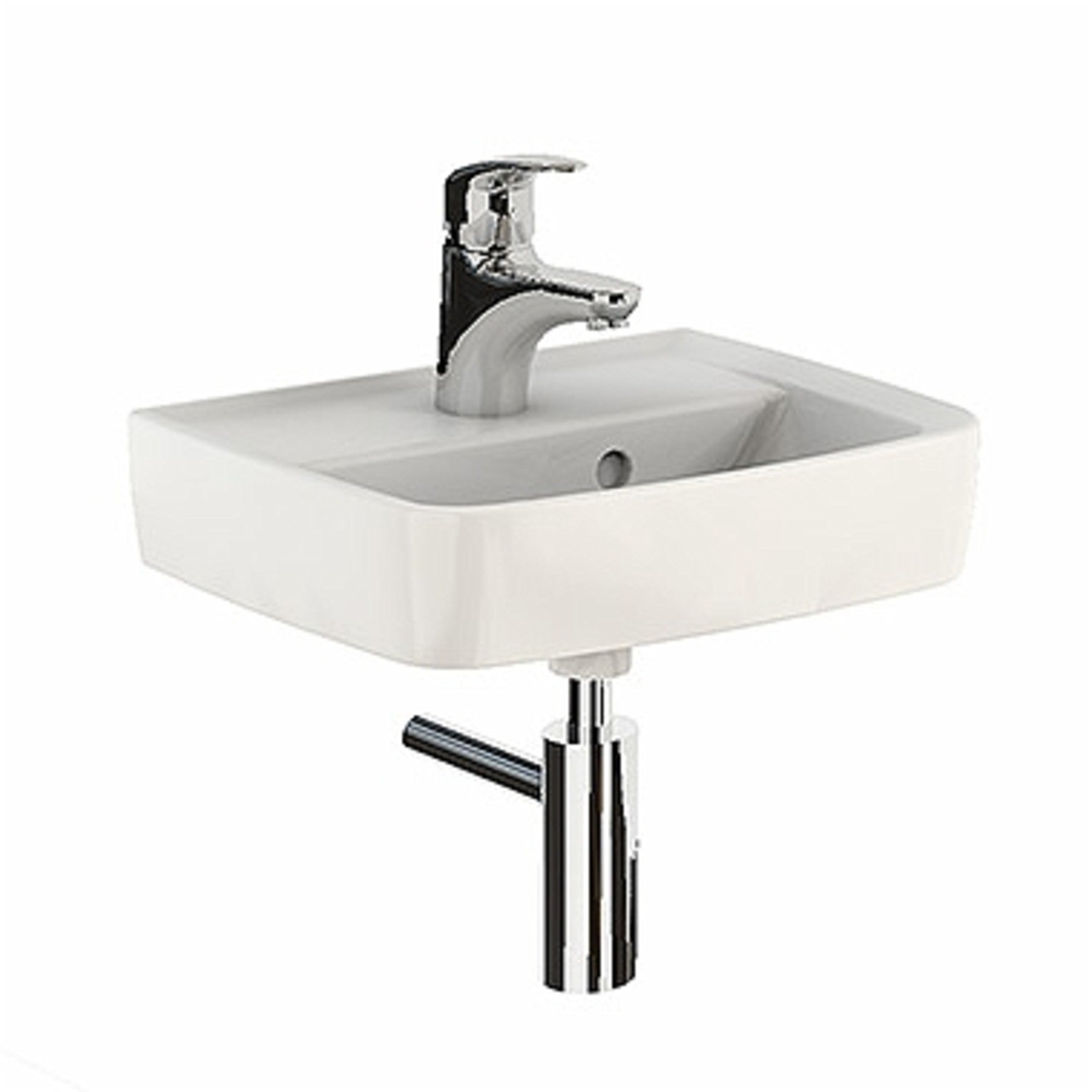 Umywalka meblowa Koło Rekord 40 x 31 cm biała