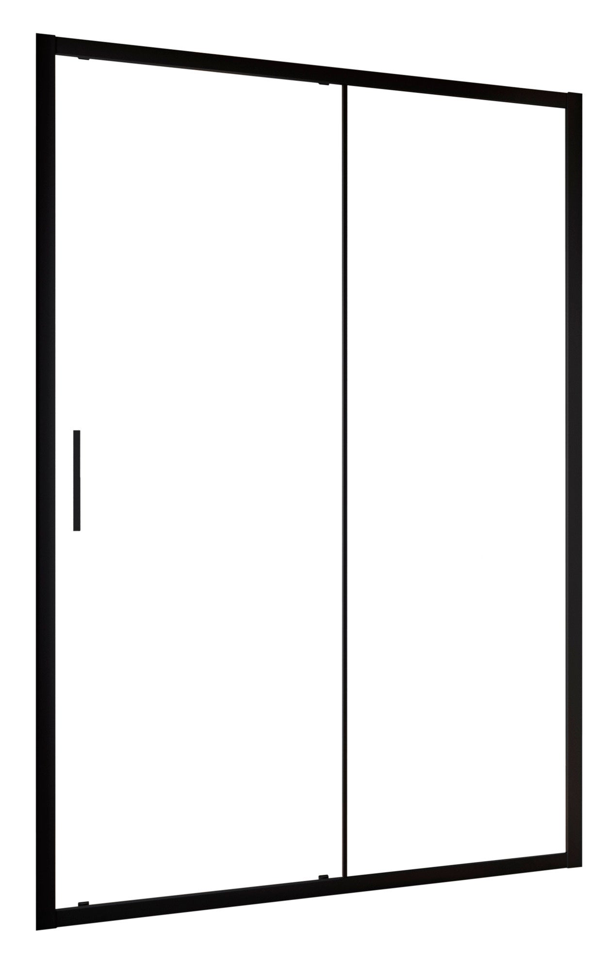 Drzwi prysznicowe Ravak Blix Slim 120 cm czarne