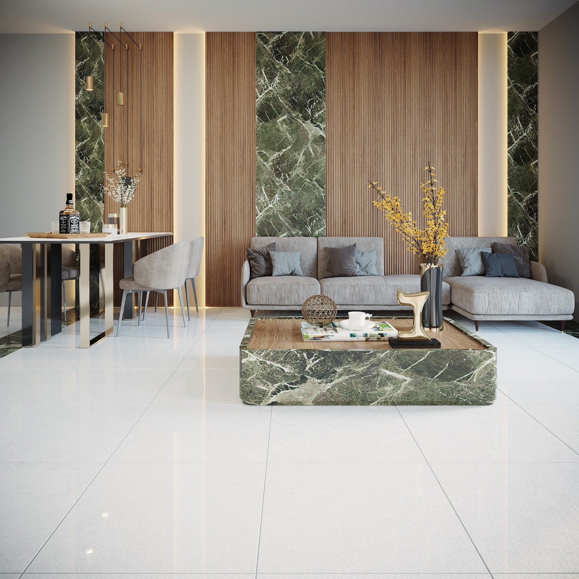 Gres polerowany Brillant white 60x60cm 1,44m2 2