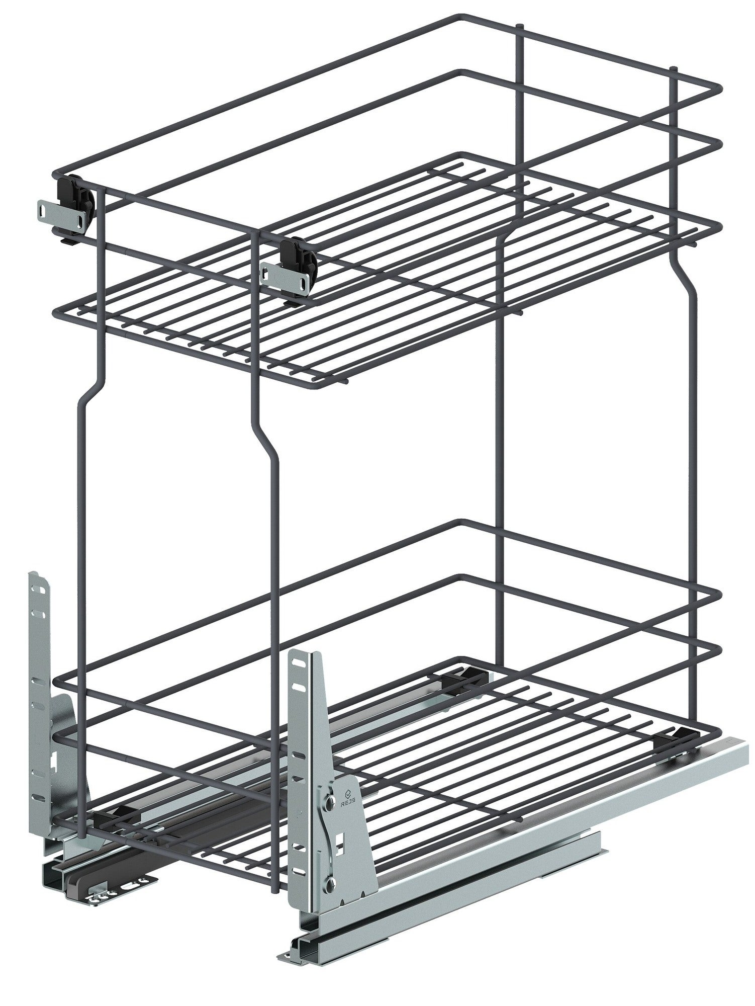 Kosz dolny mini, 400, grafitowy