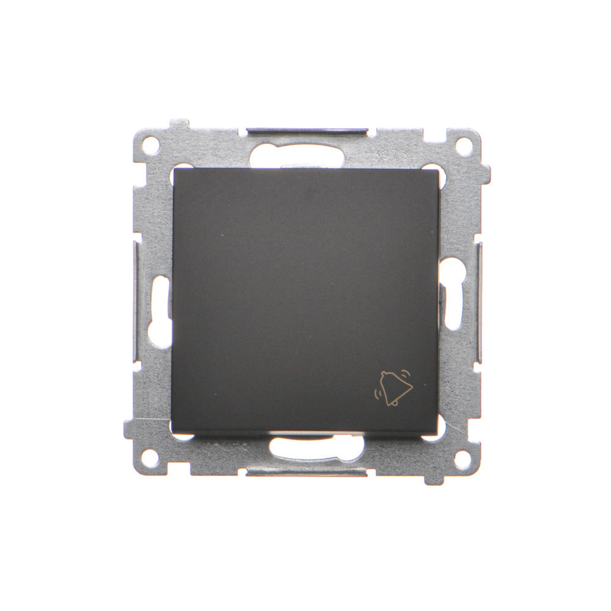 Simon 54 czarny przycisk dzwonek