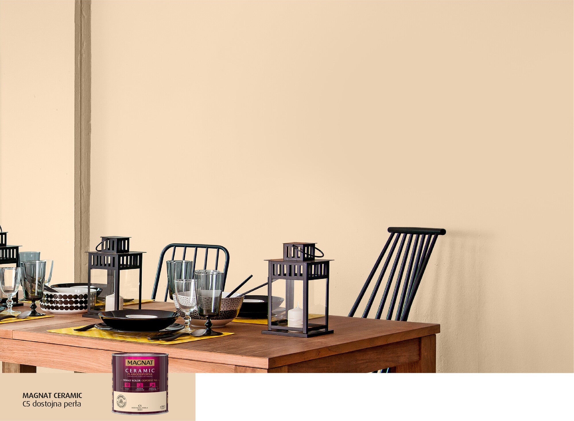 Farba Magnat Ceramic dostojna perła 2,5l 2