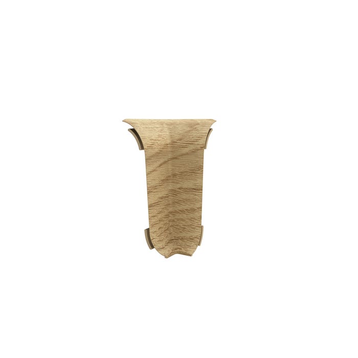 Narożnik wewnętrzny do listew przypodłogowych STERN 302 115x90x30mm Dąb Classic