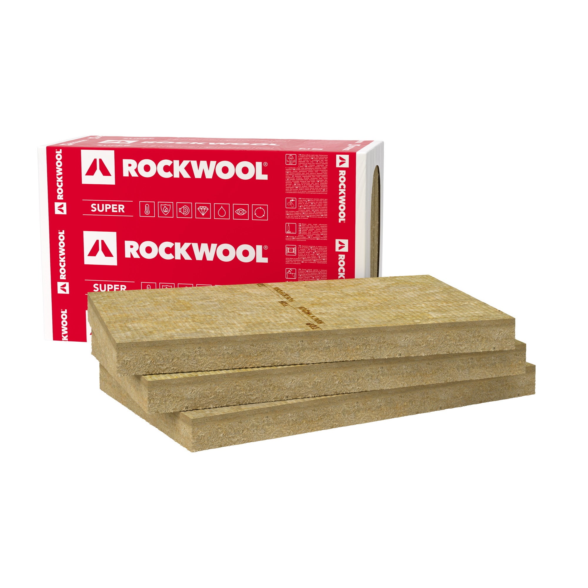 Wełna mineralna Rockwool Frontrock Super 15 cm skalna 0,036 W/(mK) 1,2 m2 0