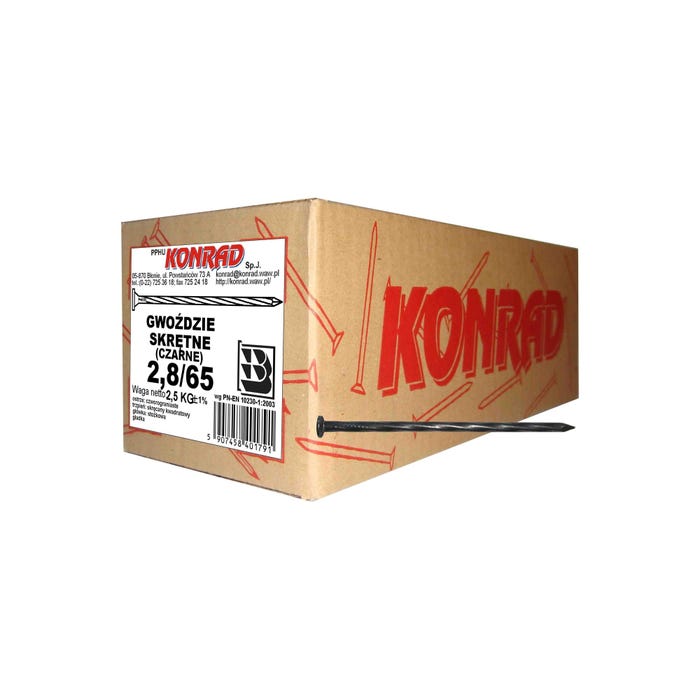 Gwóźdź skrętny 2.8x65 mm (2.5 kg)