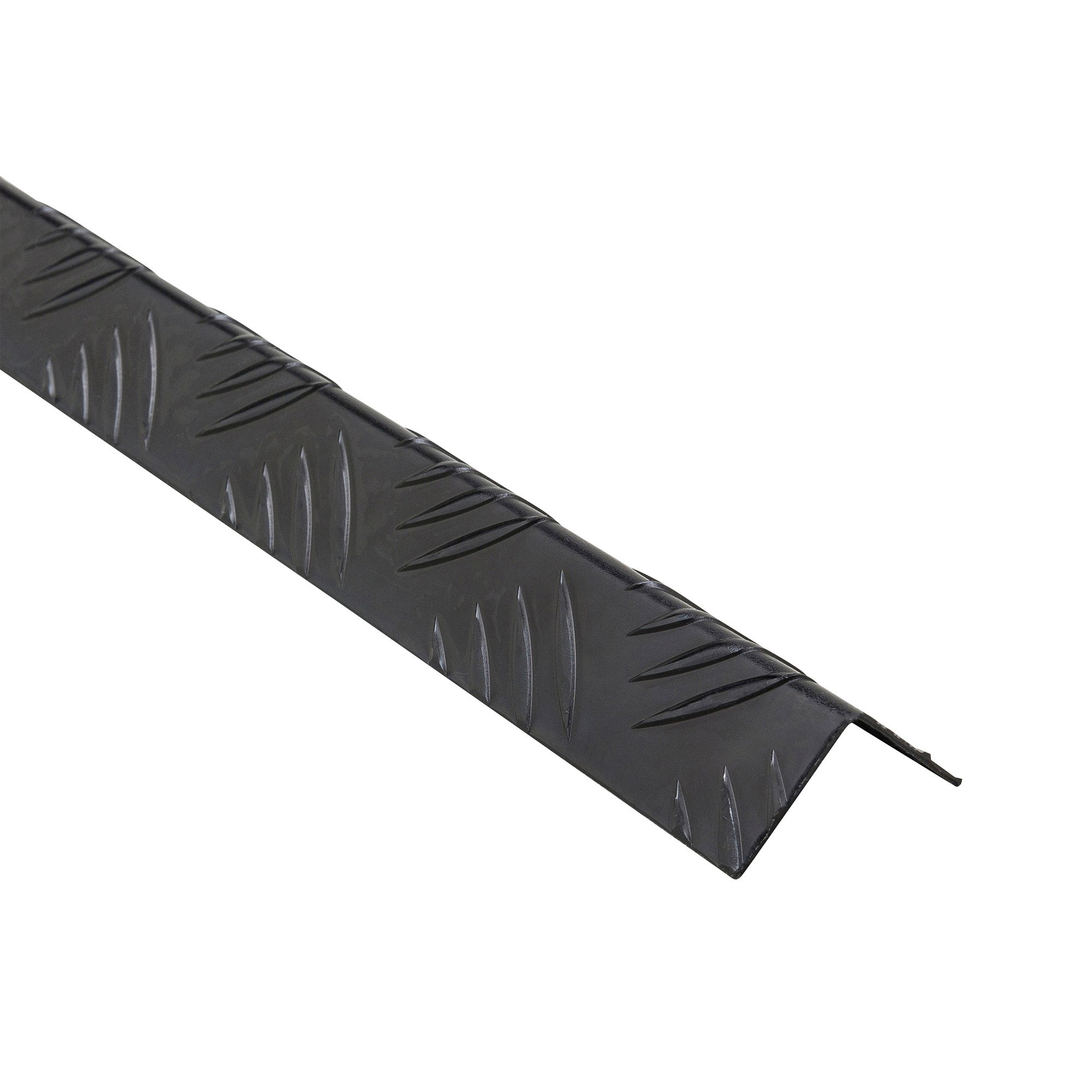 Kątownik schodowy aluminiowy czarny 30x30x1.5mm 2.5m