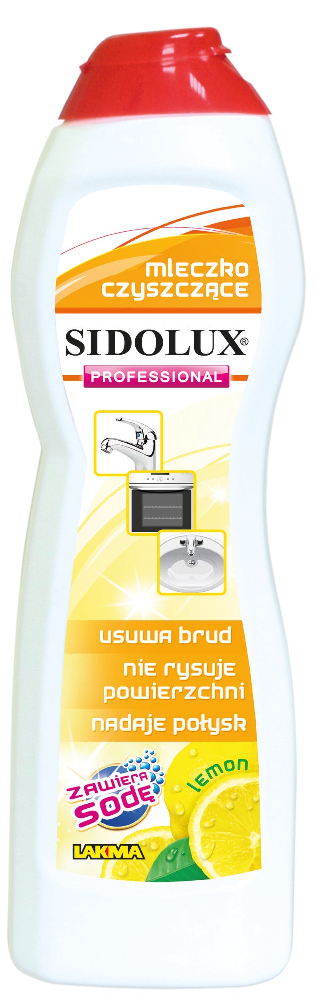 Mleczko czyszczące Sidolux Professional 0,5l 0