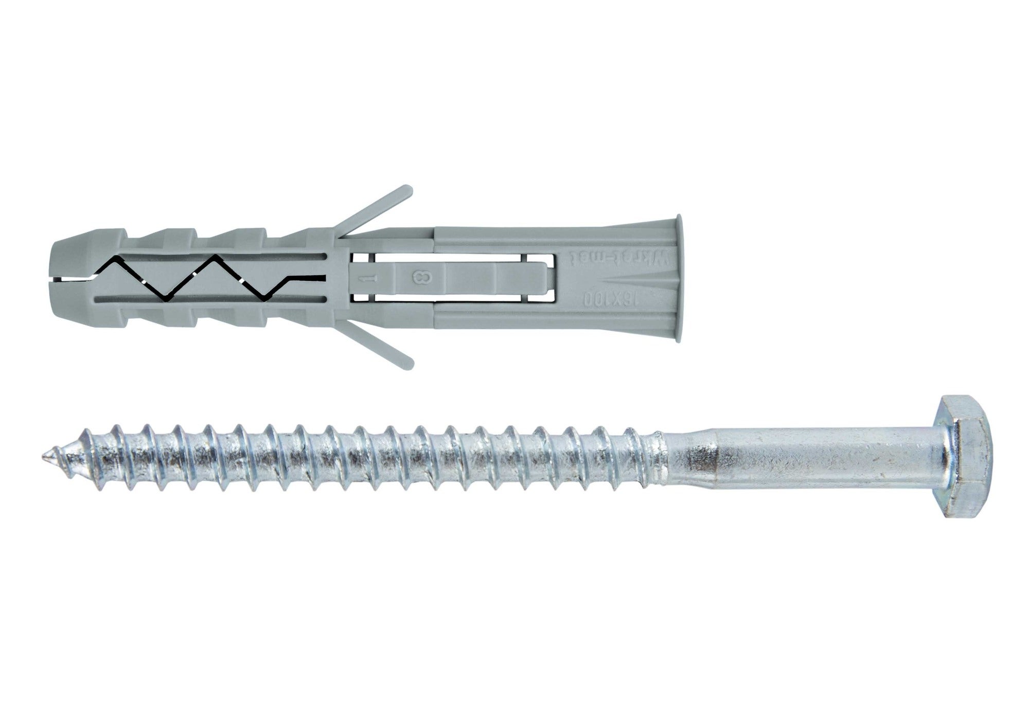 Kołek rozporowy fi 12 z wkrętem 8.0x80 (100 szt.)