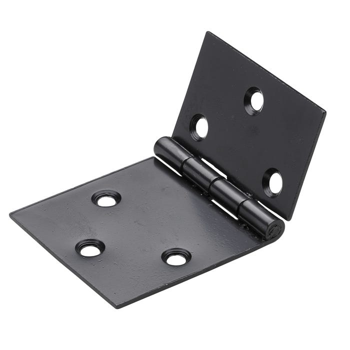 Zawias 50x85 mm stalowy czarny (2 szt.)