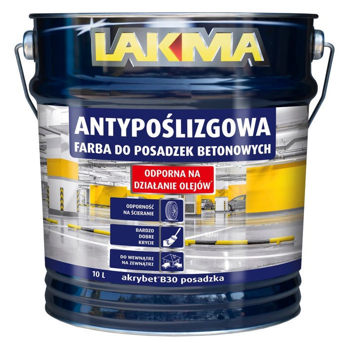 Farba do znakowania jezdni Dromal biała 30kg