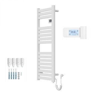 Grzejnik łazienkowy KEP 1200X500 500W biały 4