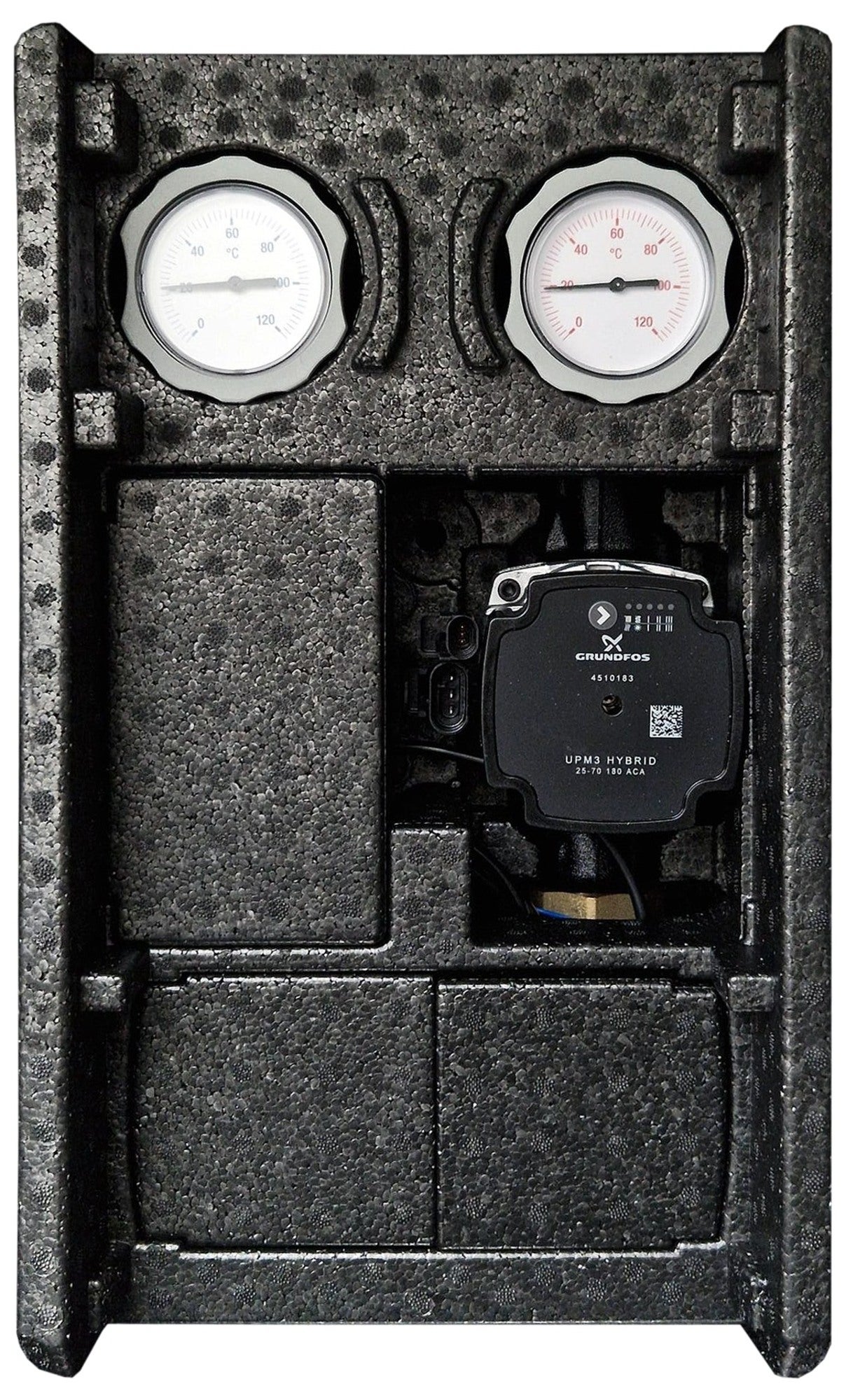 Grupa pompowa Uk/8 1" bez mieszacza Grundfos Upm3 Hybrid 25-70 1