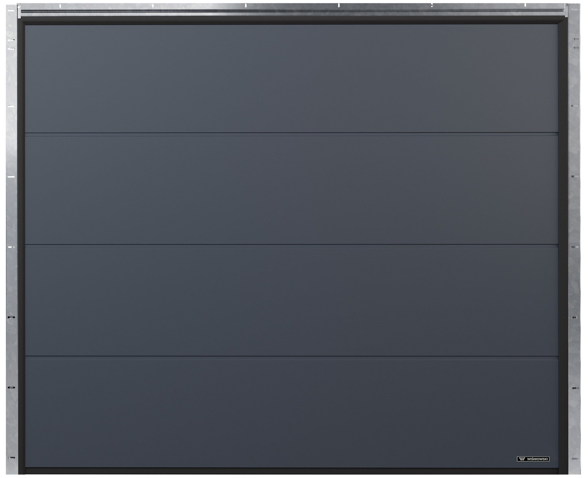 Brama segmentowa Nobla z napędem automatyczna 2500x2125 grafit 1
