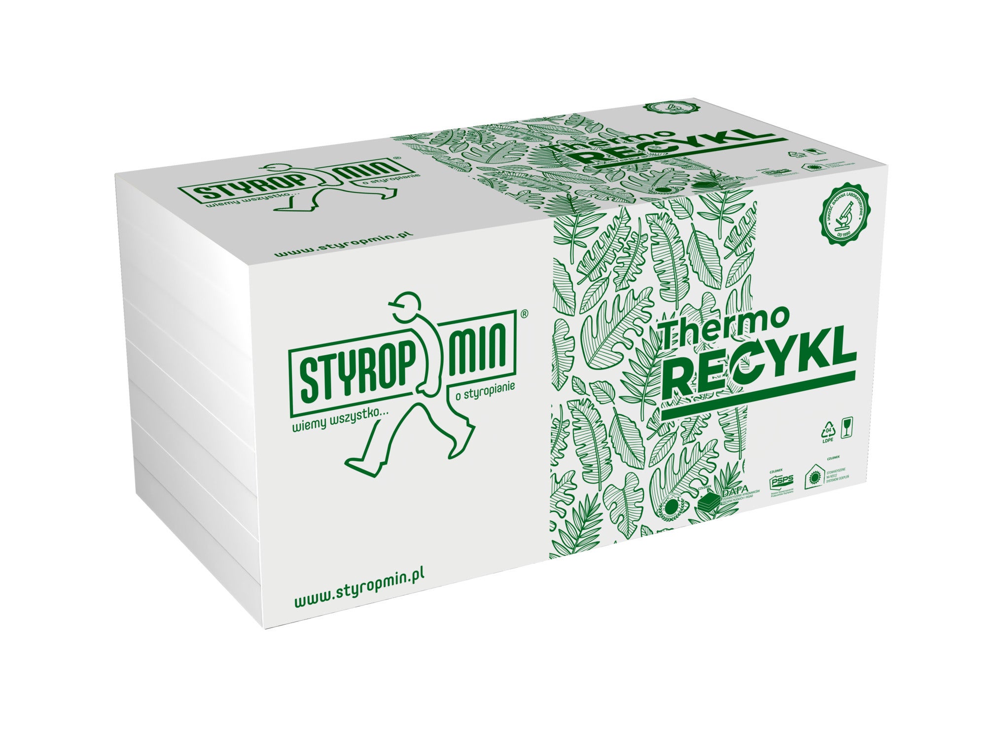 Styropian Styropmin Fasada Thermorecykl 40 15 cm EPS 0.040 W/(mK) 2 m2  0