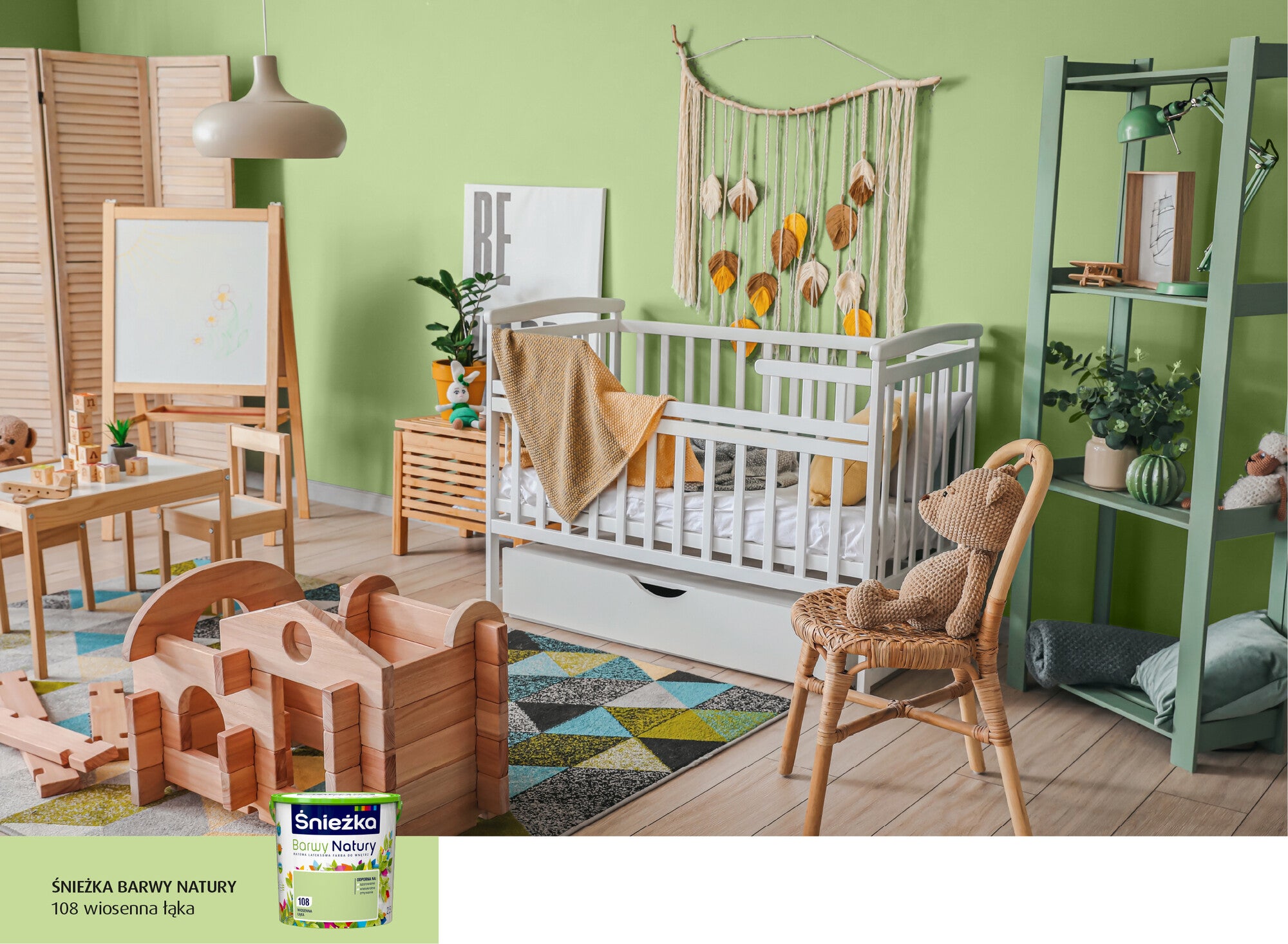 Farba Barwy Natury wiosenna łąka 2,5l 1