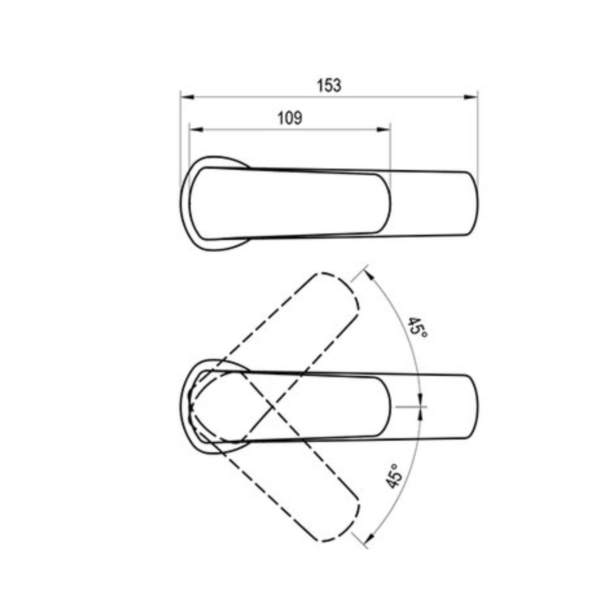 Bateria umywalkowa Ravak Life czarna 1