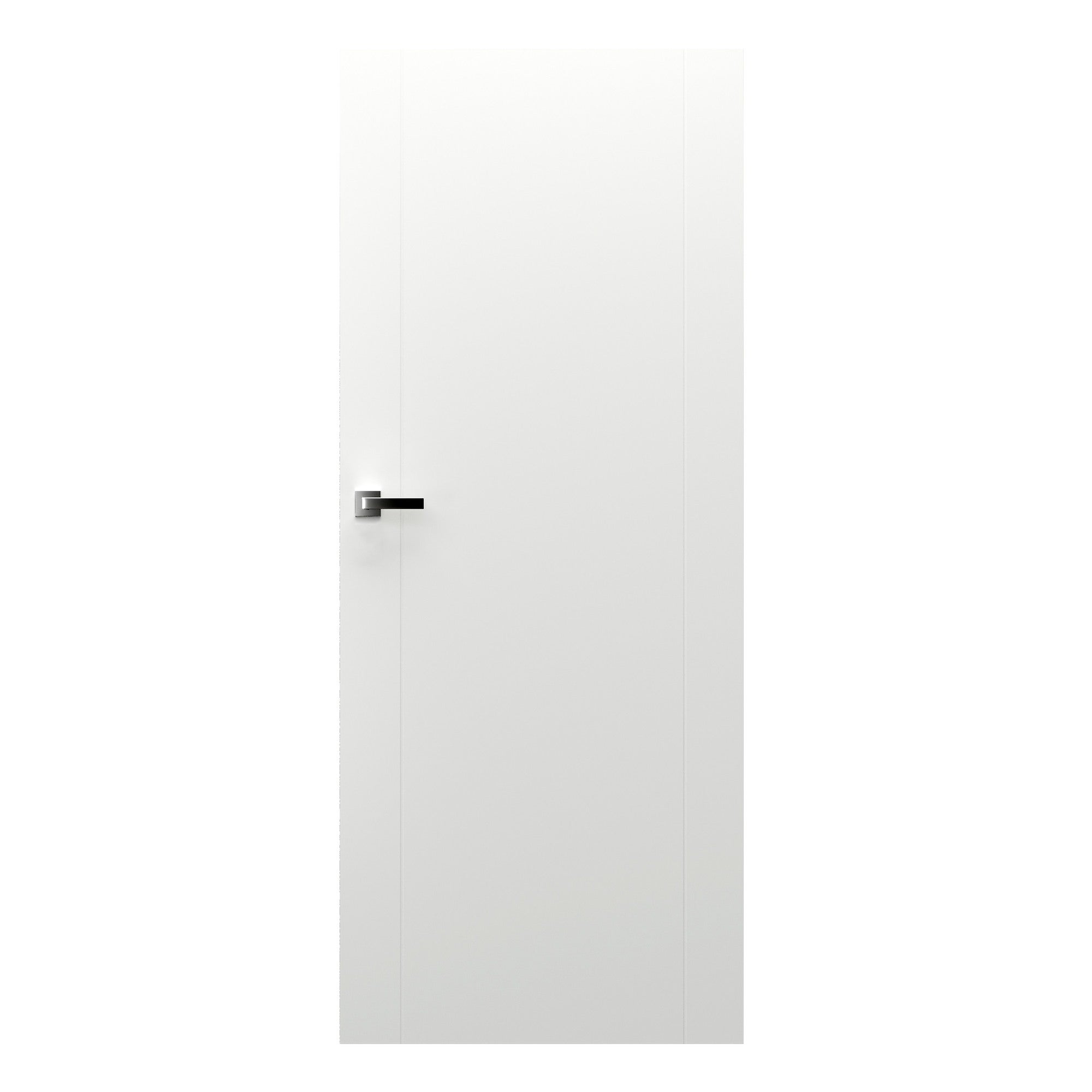 Skrzydło pełne Vector A bezprzylgowe 80 prawe biały