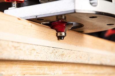 Frez kształtowy z łożyskiem, zaokrąglający 19x6,5 mm, trzpień 6 mm 2