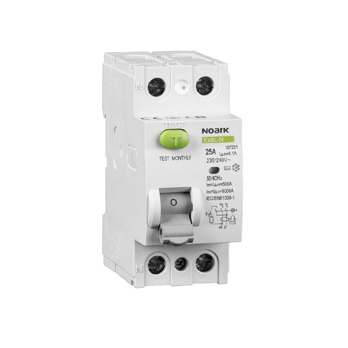 Wyłącznik różnicowoprądowy 2P 40A 30mA 108350 Noark