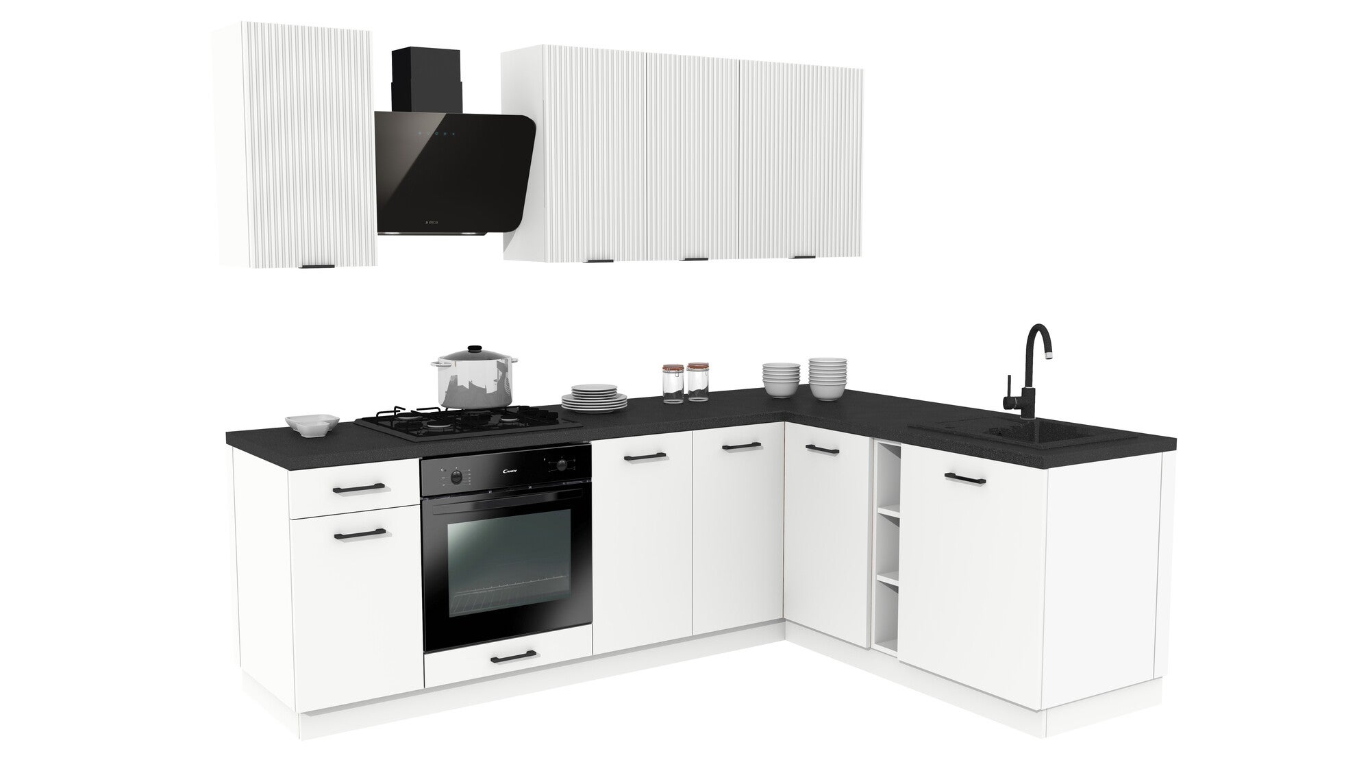 Front Tafla 643x596 płyta biała platynowa do słupka pod piekarnik 60cm 1