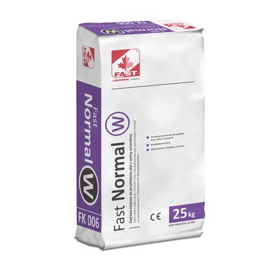 Zaprawa klejowa Fast Normal do przyklejania płyt z wełny mineralnej 25kg  0