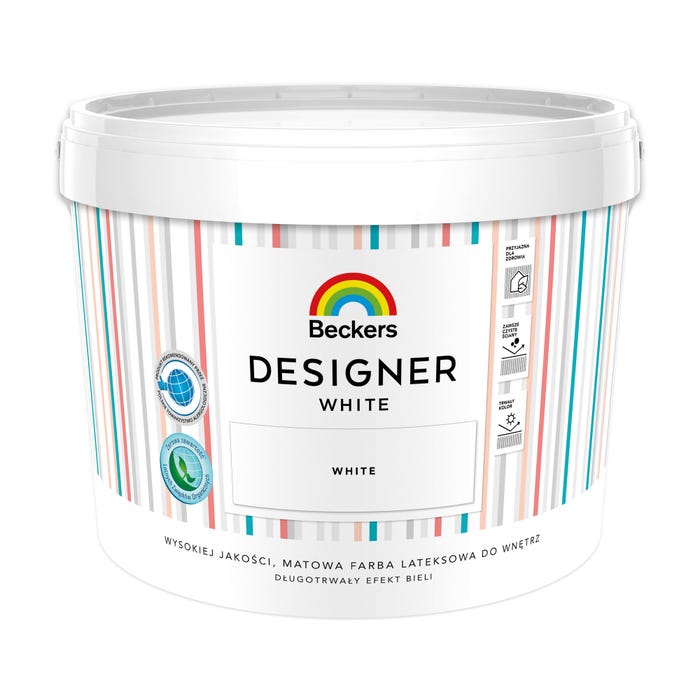 Farba Beckers Designer White biała 10l