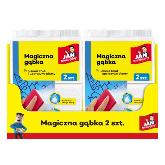 Magiczna gąbka Jan Niezbędny 2 sztuki