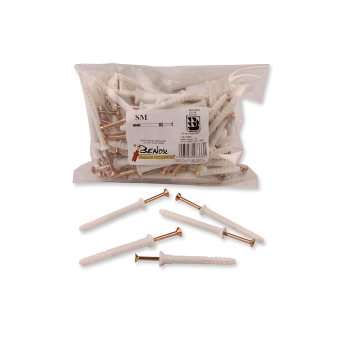 Kołek do szybkiego montażu 6.0x60 mm (100 szt.)