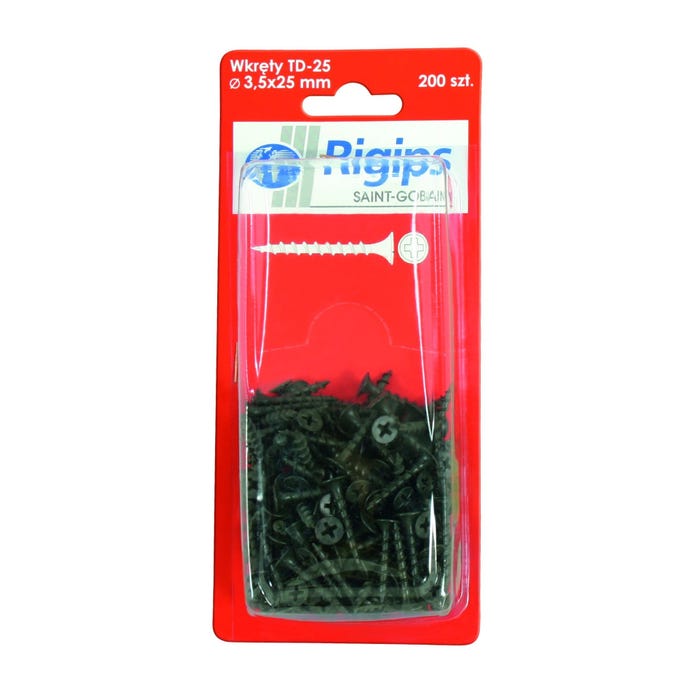 Wkręty do drewna TD 3.5x25 mm 200 szt Rigips