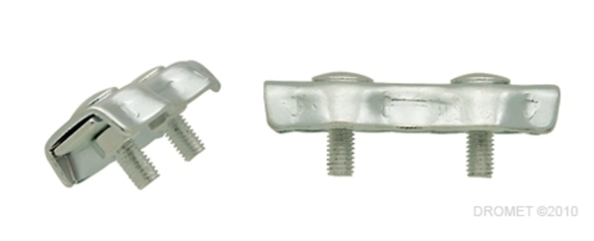 Zaciski do linek siodełkowe podwójne fi 4 mm 6 szt. 1