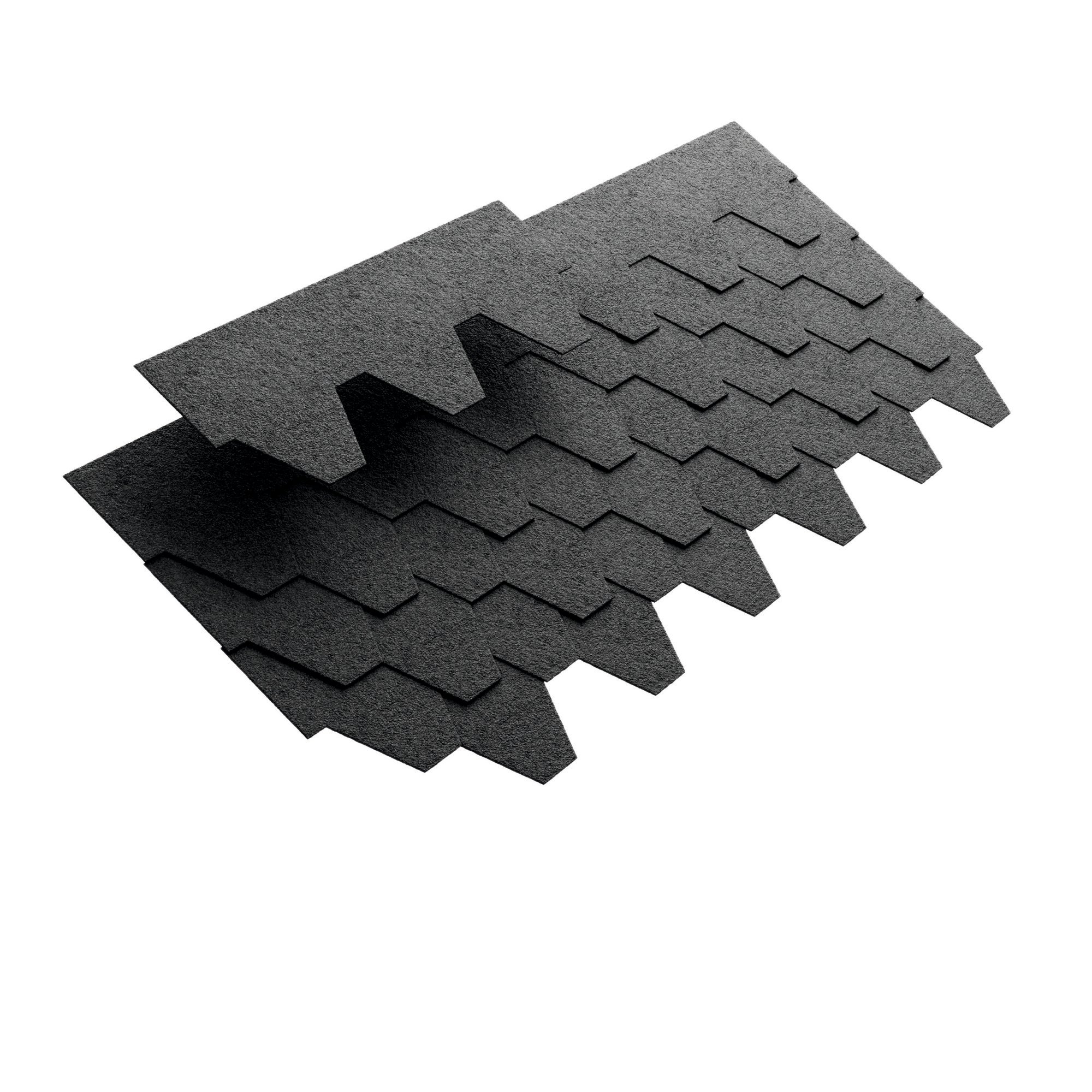 Gont bitumiczny trapez, Nexler grafitowy, 3 m2 wym. 80x28,5 cm 0