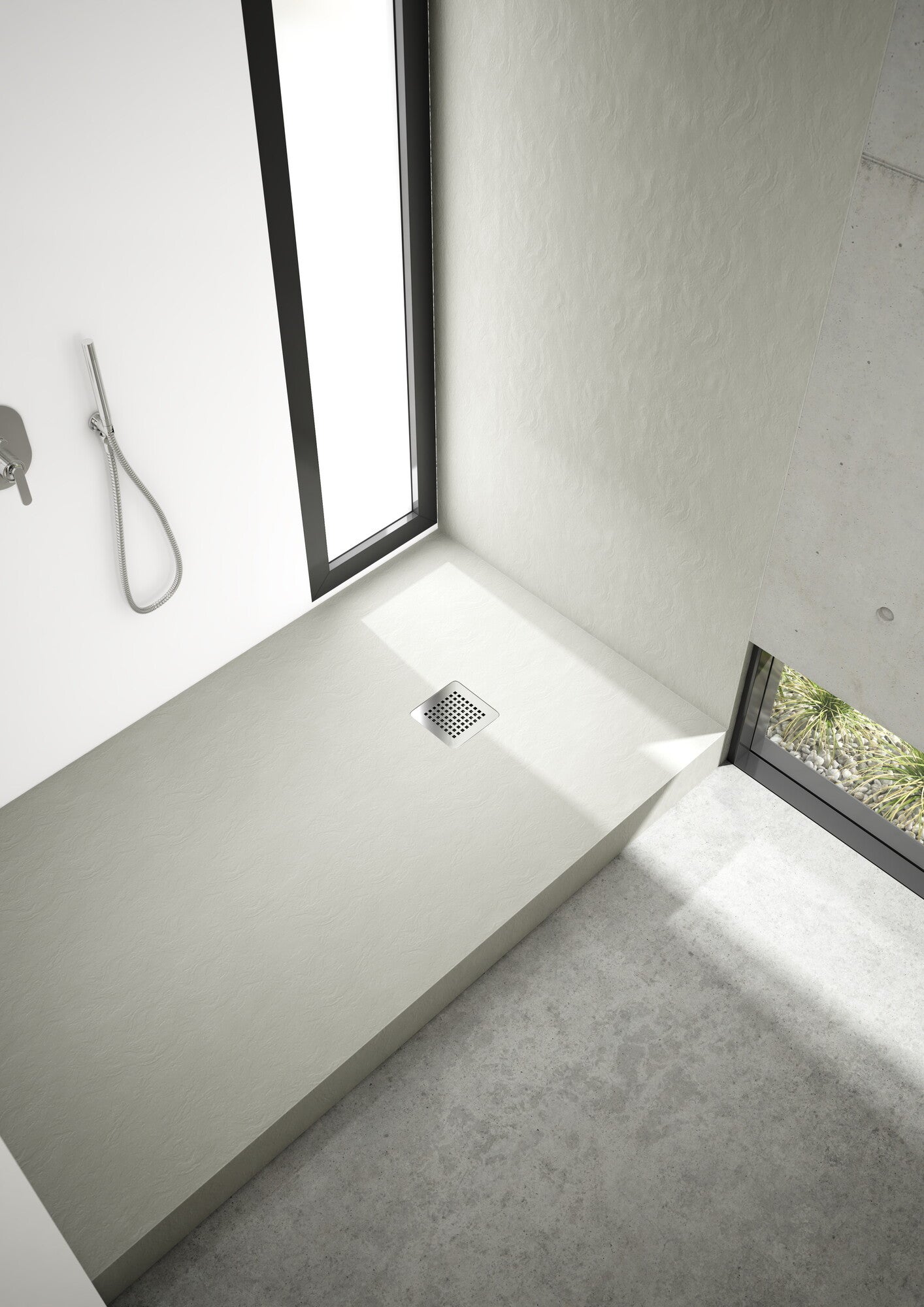 Ścianka prysznicowa Sched-pol Shower Plate 210x100 cm BRC9297CTST 1