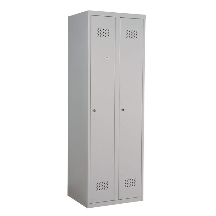 Szafa ubraniowa G-2MSUE 2 komorowa 1800x600x490 mm