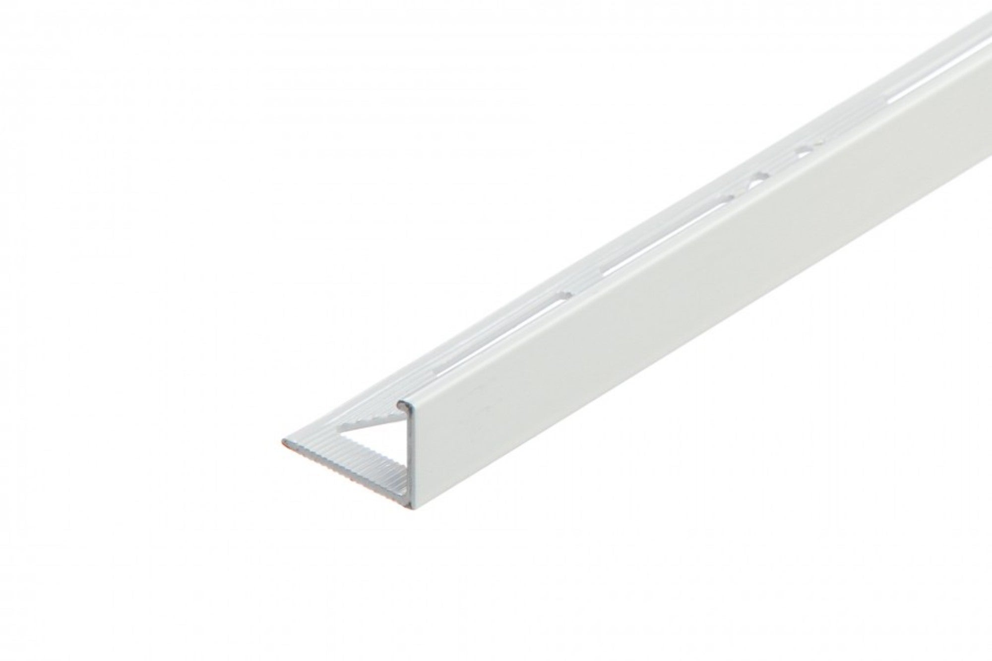 Profil narożny 12.5 mm Aluminium 250 cm Biały połysk RAL 9016 CEZAR