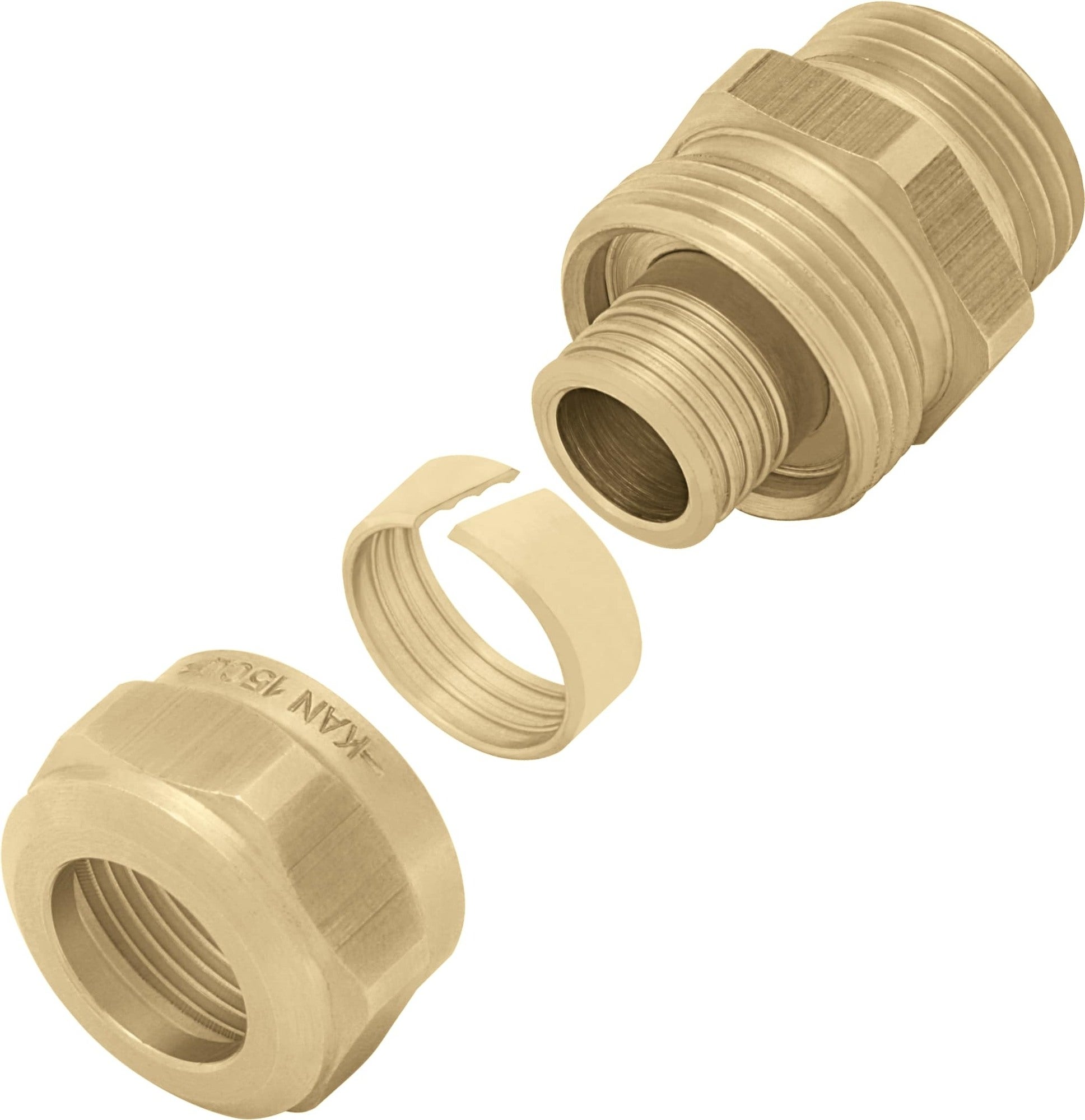 Kan Push Złączka skręcana 14x2 mm GW1/2"