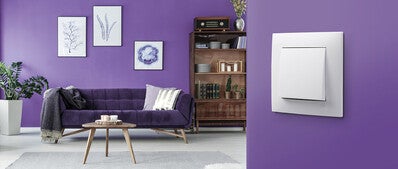 Ospel Szafir biały gniazdo pojedyncze z uziemieniem 1