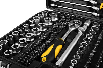 Zestaw kluczy 219 elementów 1/2", 3/8", 1/4" - TOPEX 38D853 9