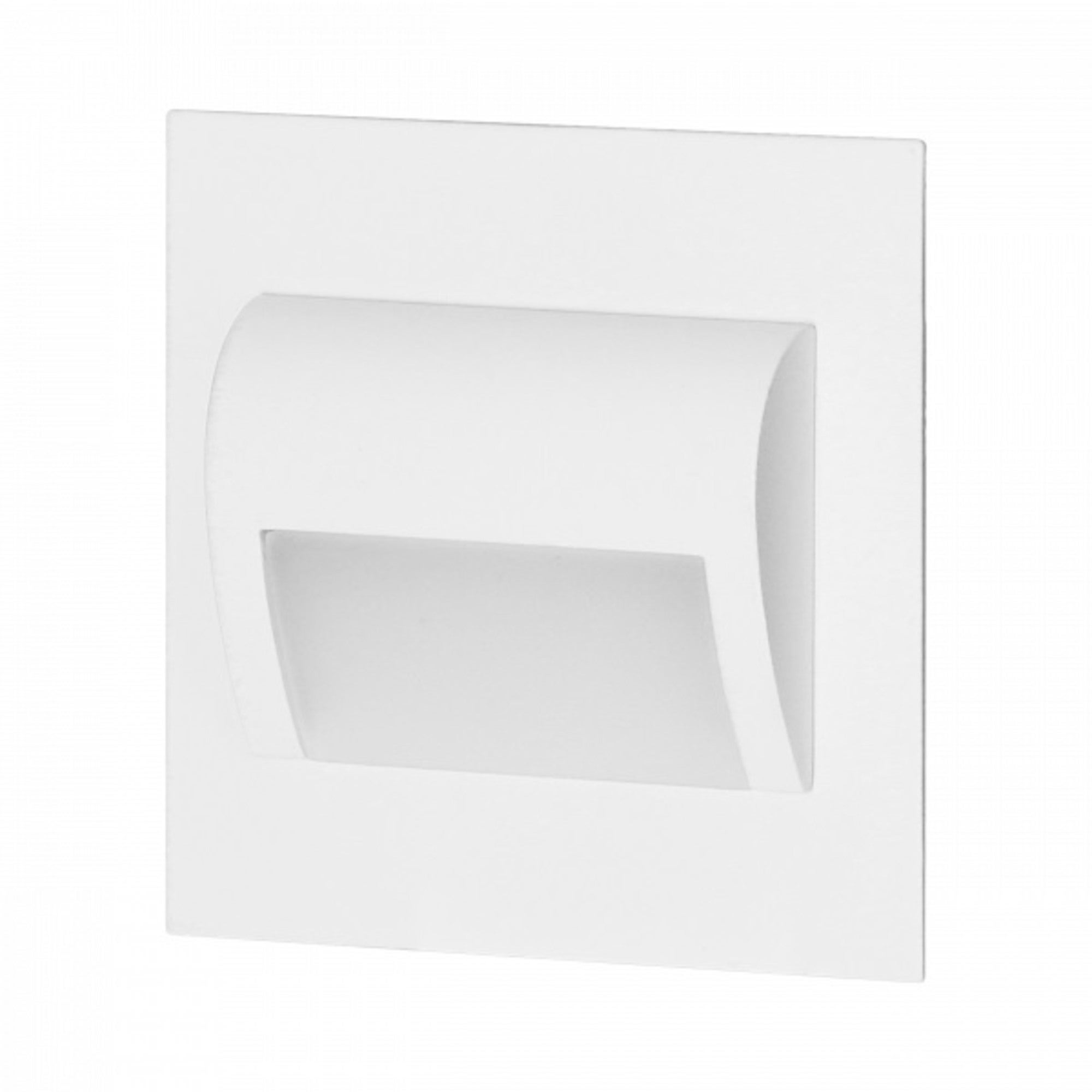 Oprawa schodowa podtynkowa puszka fi60, biała, 1,5W, 30Lm, 4000K, zasilanie 12V DC