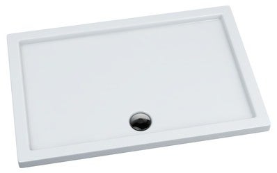 Brodzik do kabiny prysznicowej Schedpol Fresh 80 x 120 x 5 cm biały