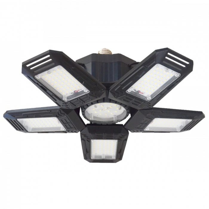 Żarówka LED E27 ze skrzydełkami, 55W, 4950Lm, 6500K